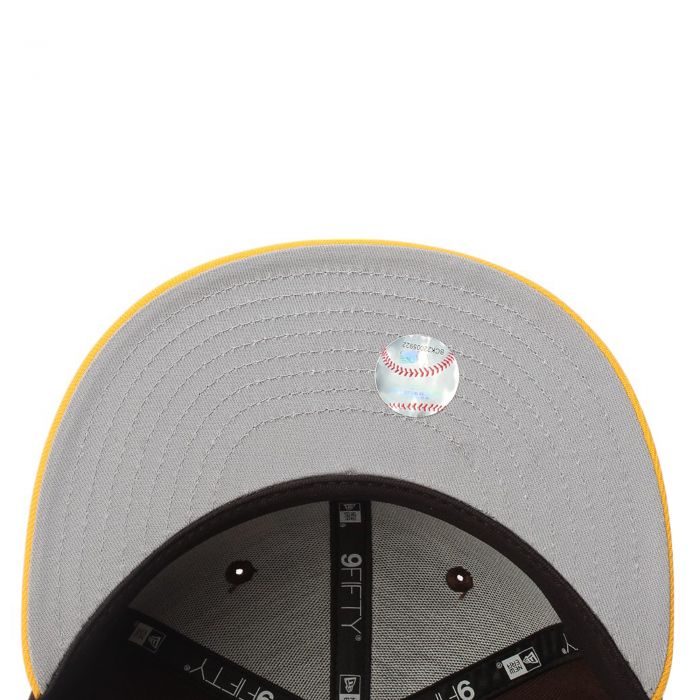 MLB San Diego Padres 950 Archive Snapback  Brown/Yellow