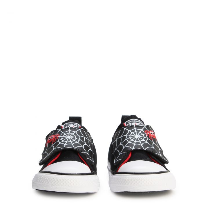 Toddler Chuck Taylor All Star Spiderweb Easy-On Black/White/Red