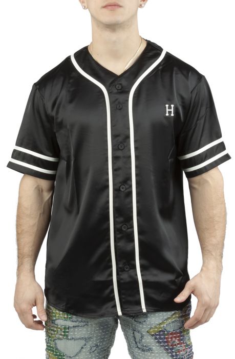 Community Baseball Jersey Black/White