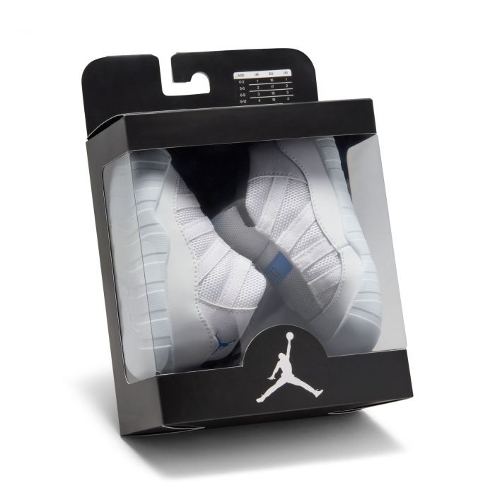 Crib Jordan 11 White/Legend Blue-Black