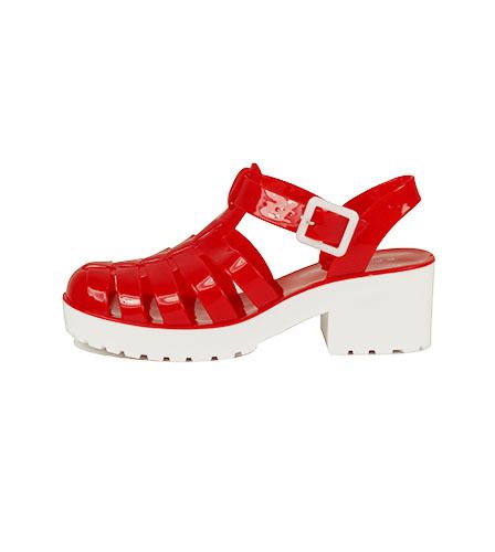 strawberry jelly sandals