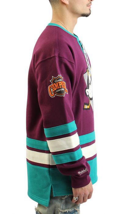 Mitchell & Ness Men's NHL Heritage Lace-Up Crew Vintage Logo Kings main image 1