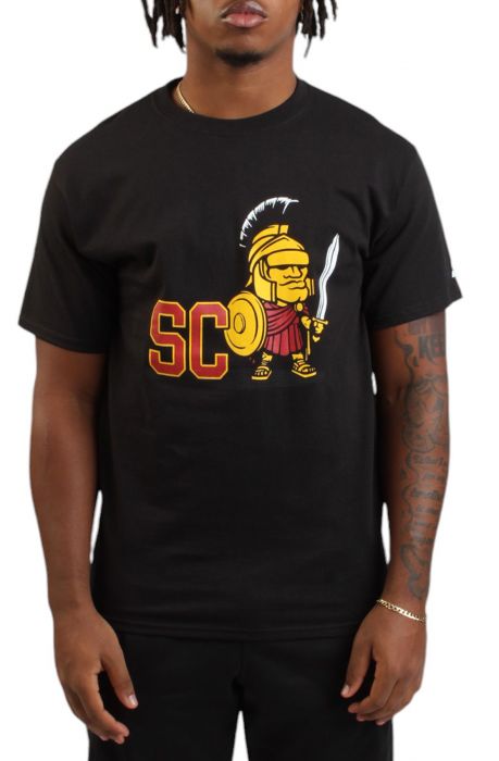 USC Trojan Character T-Shirt  Black