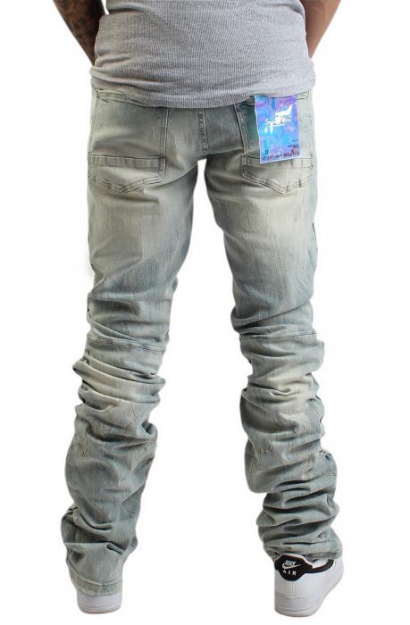 Milky Way Flared Jeans Milky Blue
