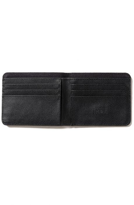 HUF The Bedford Bi-Fold Wallet in AC00045-BLK - Shiekh