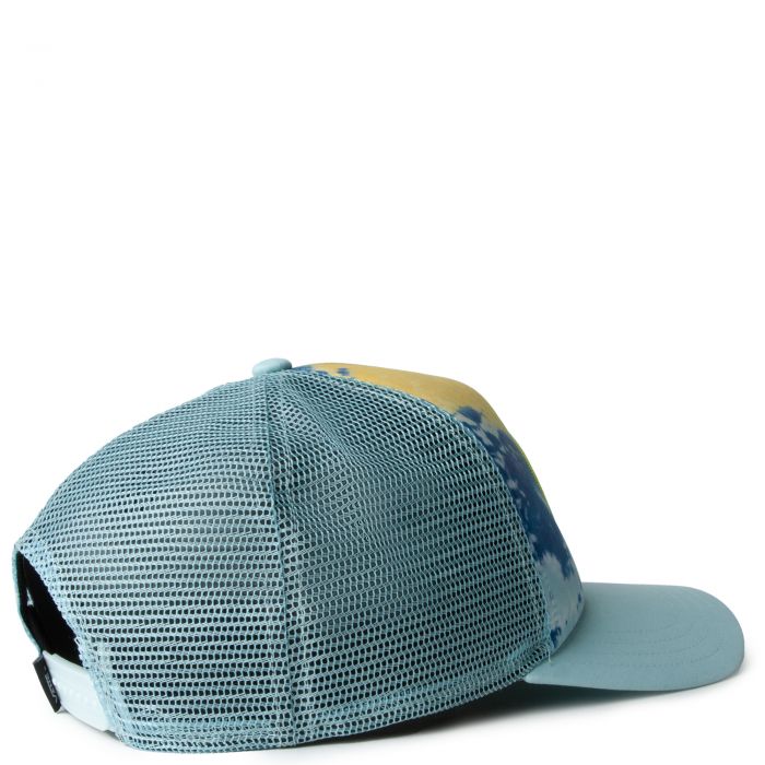 Checkers Curved Bill Trucker Hat Multi Color