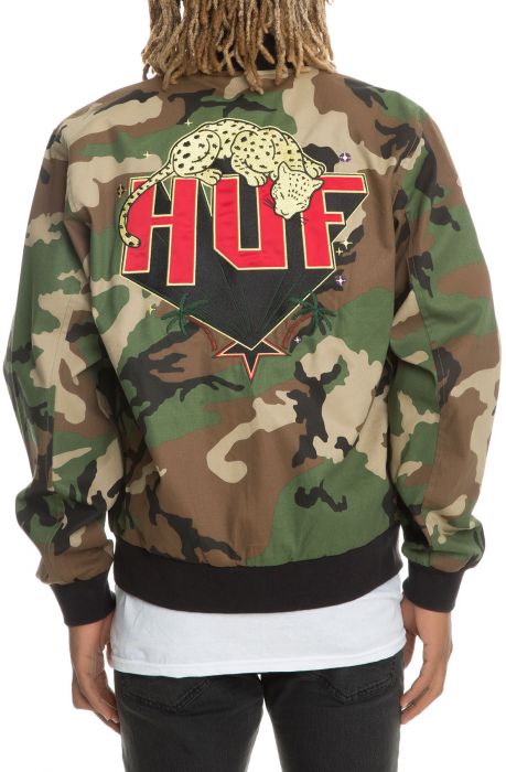 The Kingston Club Jacket in Woodland Camo Woodland Camo