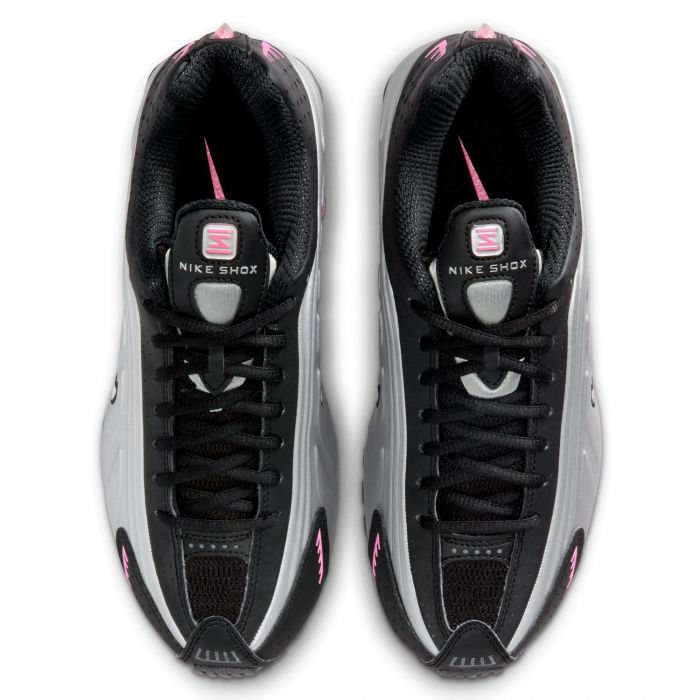 Shox R4 Black/Metallic Silver-Pinksicle