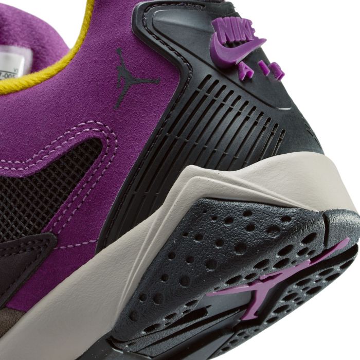 Grade-School Air Jordan MVP 92 Oil Grey/Viotech-Cave Stone-Dark Sulfur