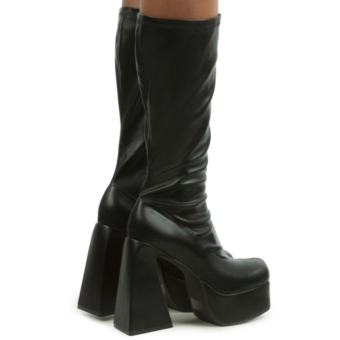 Lexana-02 High Heel Boot Black Bkpu