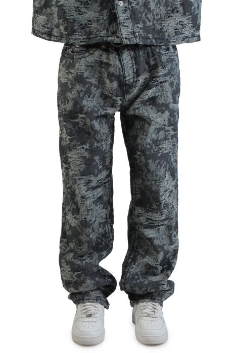 Bobby Jacquard Super T Baggy Jean 32 Midnight Rider Dark Wash