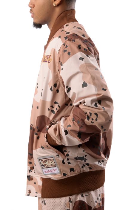Los Angeles Lakers Camo Reflective Jacket Camo