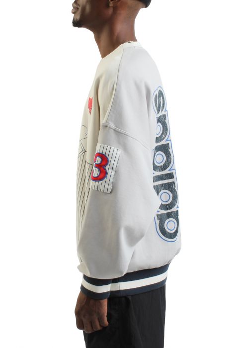 【ADIDAS ORIGINALS】Kingston Lions Baseball スウェット Vintage Adidas Sweater SIZE S Baseball Kingston Lions Best