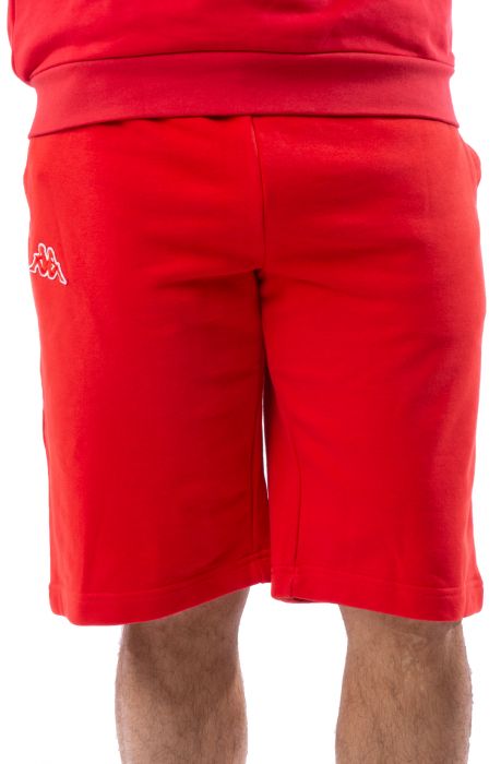 Logo Mabok Shorts Red Coral