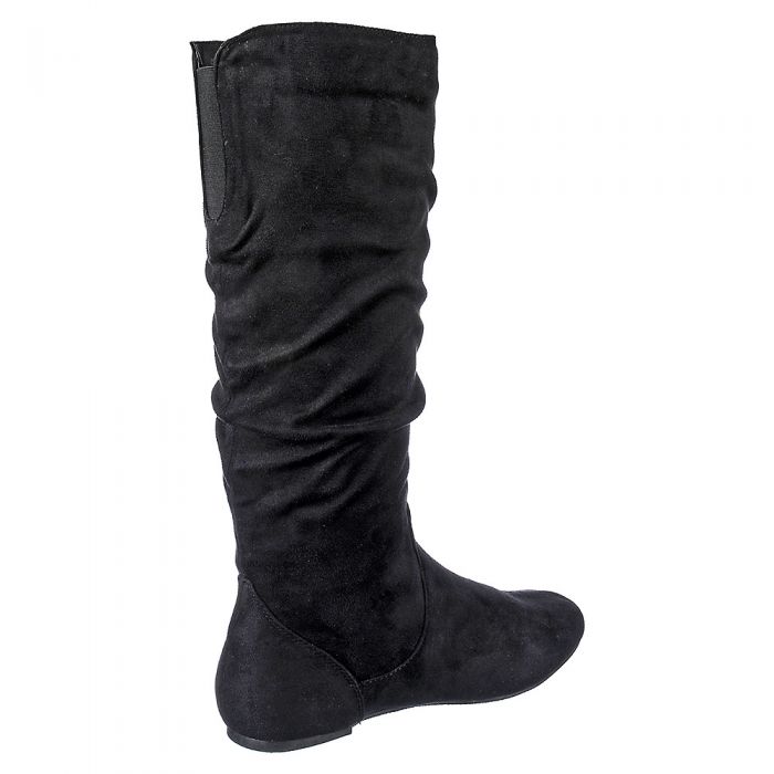 SHIEKH Women's MidCalf Flat Boot Kalisa89 KALISA89/BLACK Shiekh