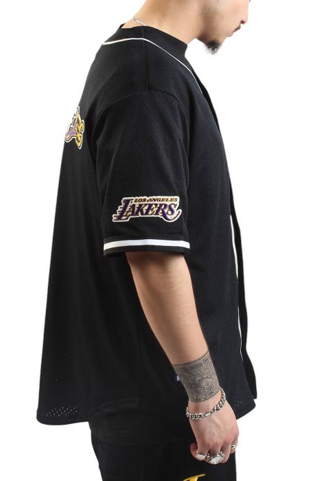 NBA Lakers City Ransom Mesh Jersey Black