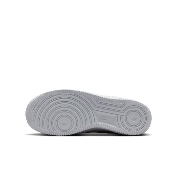 Grade-School Nike Air Force 1 White/Rattan