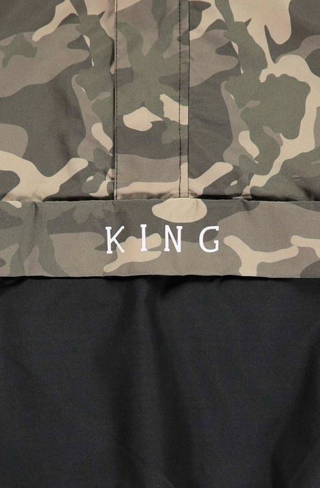 Theydon Windrunner Jacket Camo Camo Black