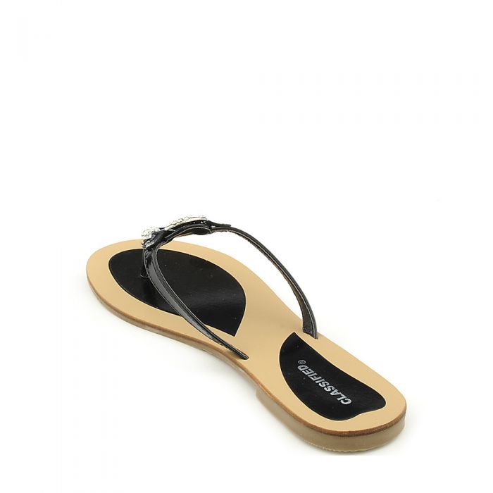 SHIEKH Flavor-S Thong Flip Flop Sandal FD FLAVOR-S/BLACK - Shiekh