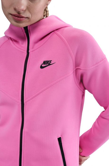 Sportswear Tech Fleece Windrunner  Full-Zip Hoodie Playful Pink/Black