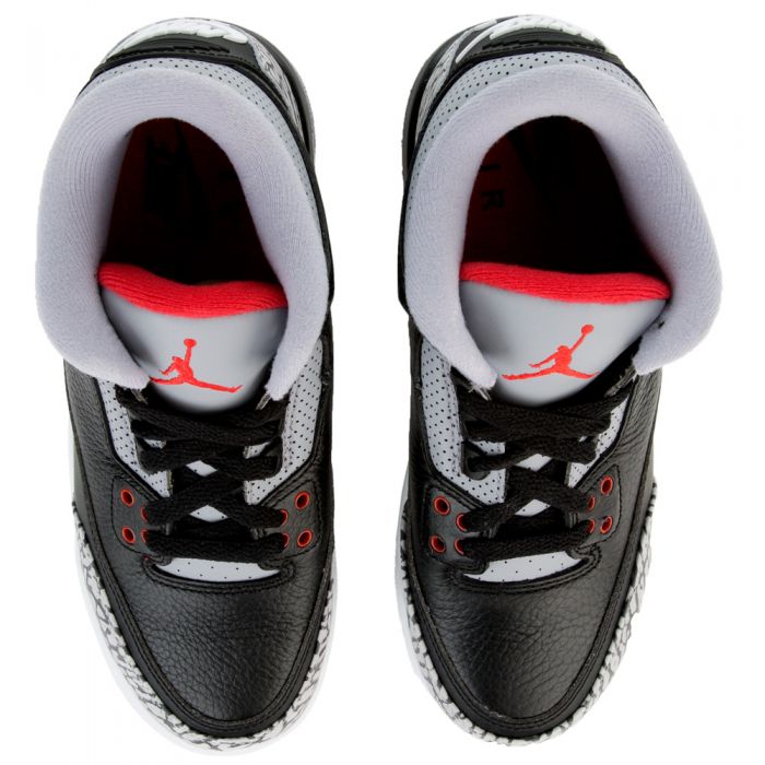 Air Jordan 3 Retro OG BLACK/FIRE RED/CEMENT GREY/WHITE
