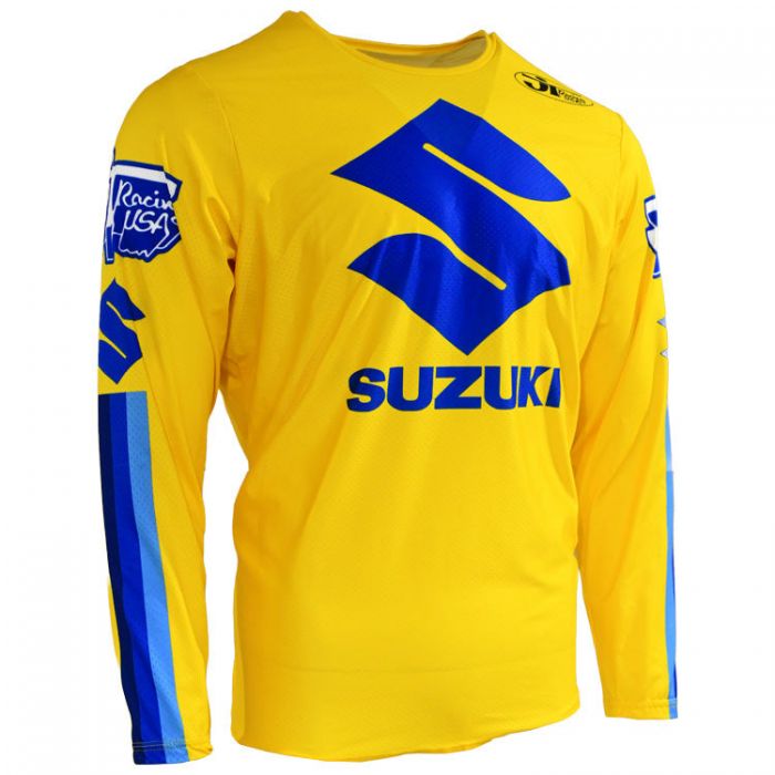 JT Racing Suzuki Team Jersey: Yellow Yellow