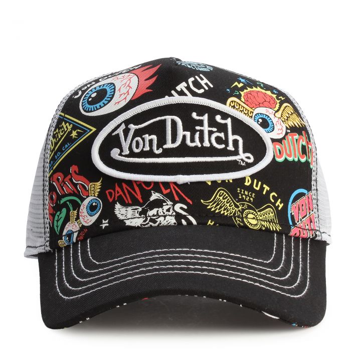 Von Dutch Trucker Hat Black