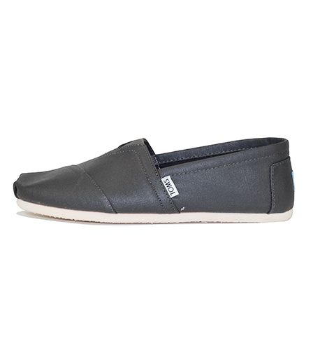 Toms black hotsell coated canvas