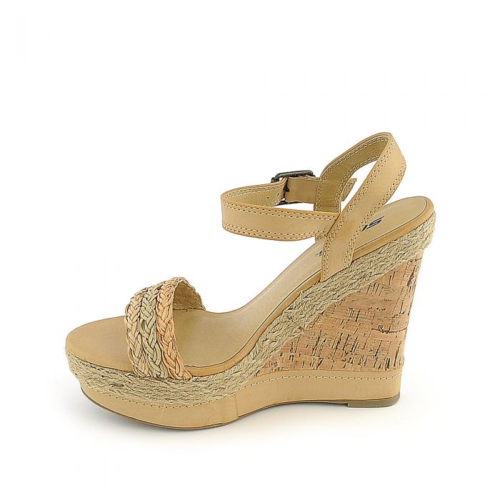 Reedy-S Wedge Sandal Natural