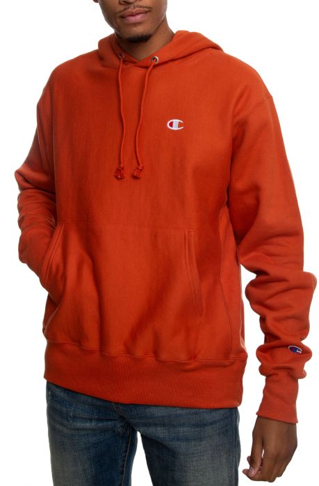 burnt orange champion sweatshirt