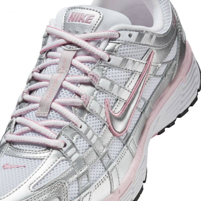  P-6000 White/Metallic Silver-Elemental Pink