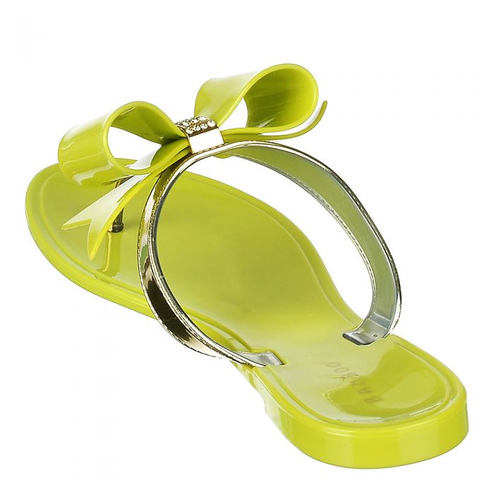 Claire-28 Thong Sandal Lime