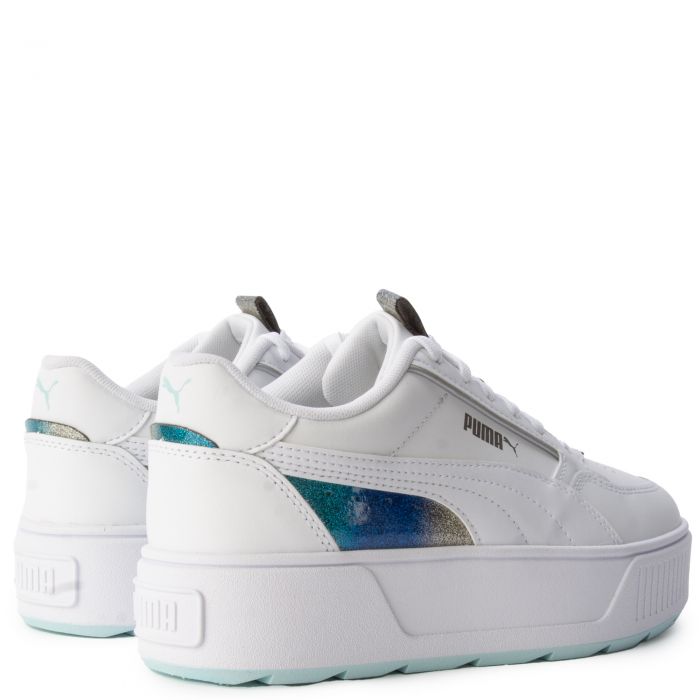 (GS) Karmen Rebelle Night Out Jr Puma White-Light Aqua