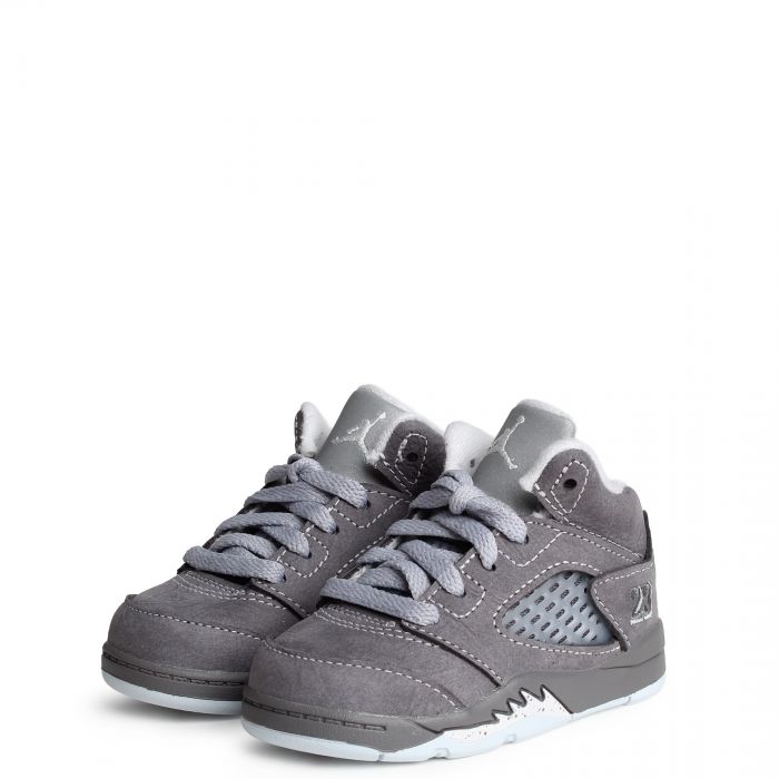 Toddler Jordan 5 Retro Wolf Grey  Lt Graphite/White-Wolf Grey