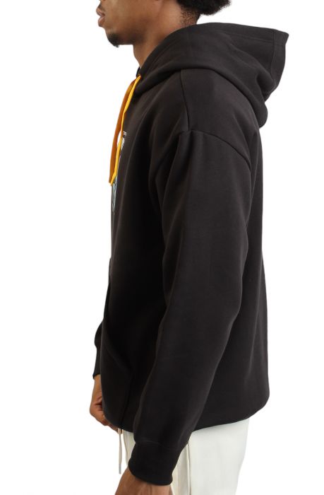 Turbo Graphic Hoodie  Black
