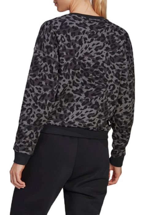 adidas leopard print jumper