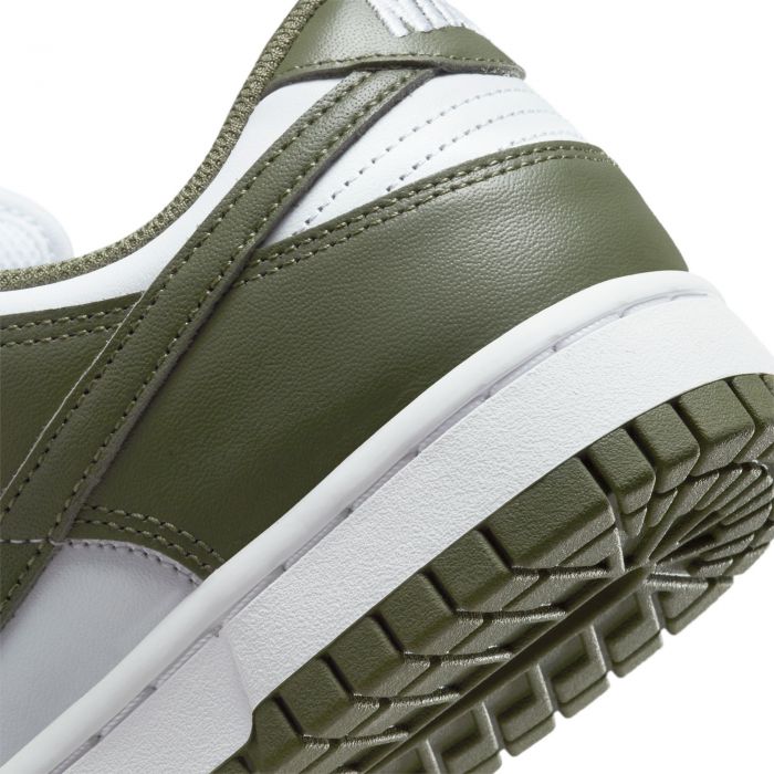 Dunk Low White/Medium Olive-White