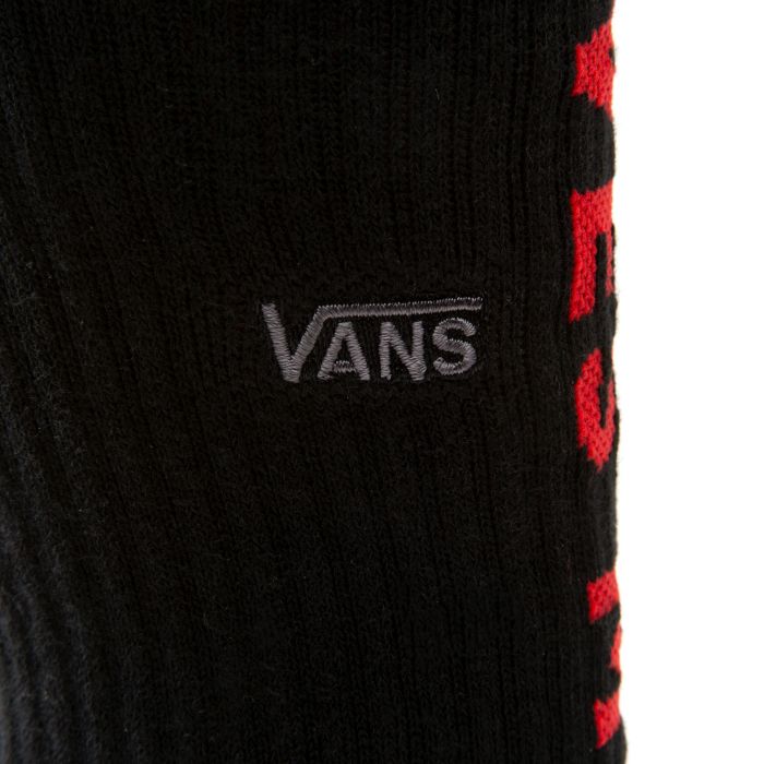 Valentines Crew Sock Black/Red
