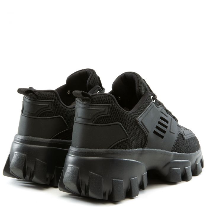 Kick Off Chunky Platform Sneaker Black