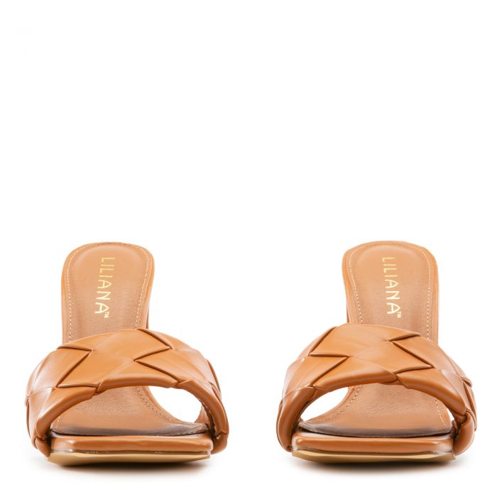 Mable-1 High Heel Sandals Honey