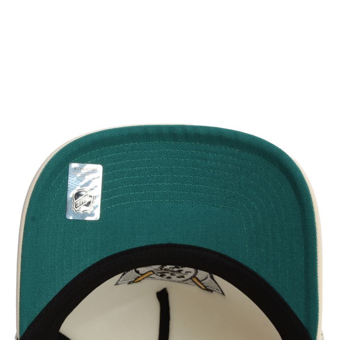 NHL Anaheim Ducks Evergreen A-frame Trucker Adjustable Fit  Off-White