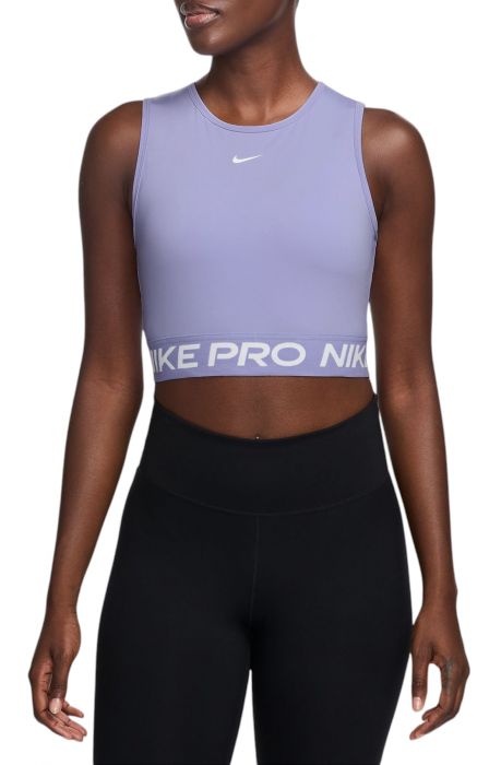 Dri-FIT Cropped Tank Top Lilac Ice/White