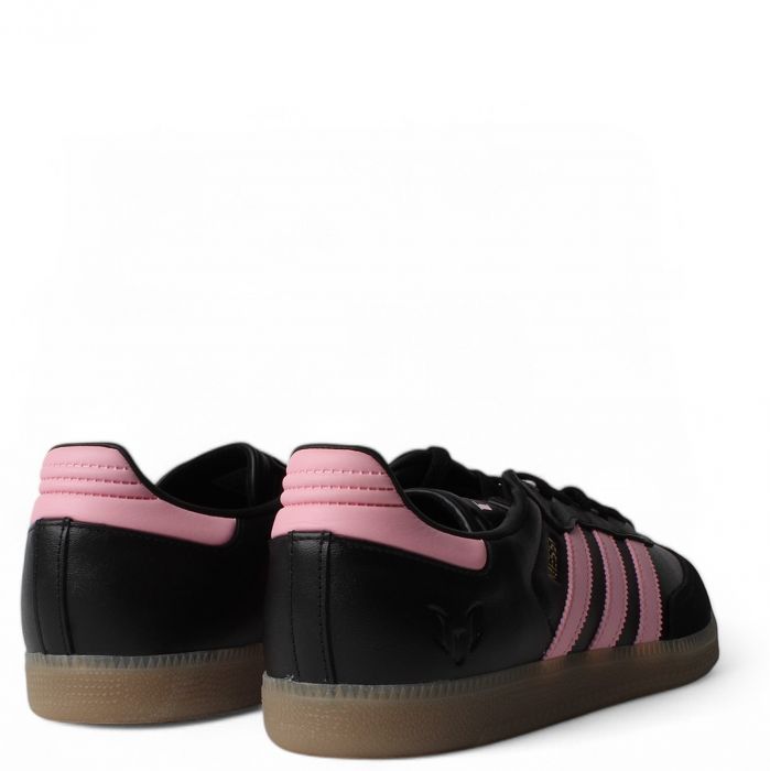 Samba Messi Indoor Soccer Shoes Core Black/Gold Met/Gum