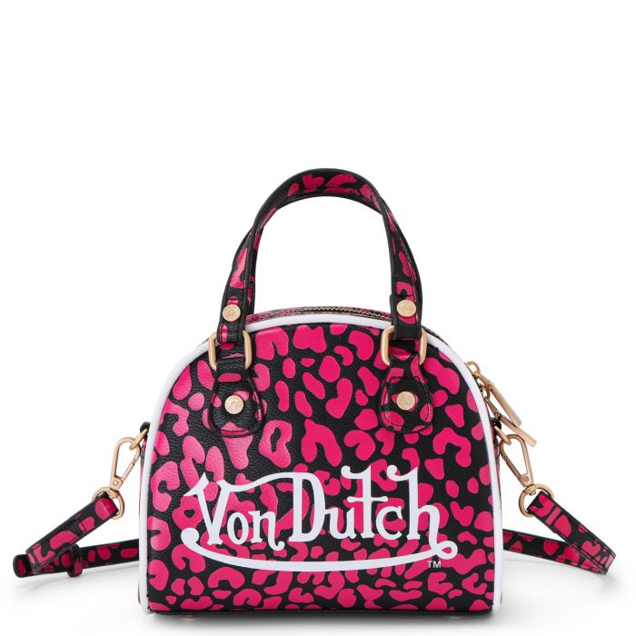 Cheetah Bowling Bag Hot Pink Cheetah