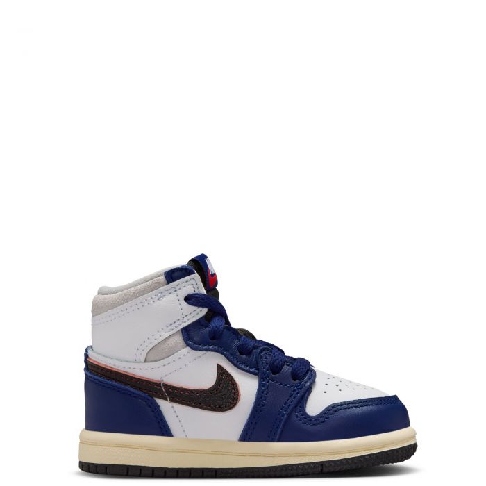 Toddler Jordan 1 Retro High OG White/Black-Neutral Grey-Deep Royal Blue