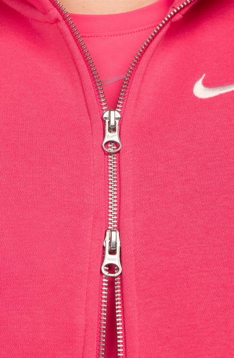 Sportswear Phoenix Fleece Oversized Track Jacket Aster Pink/Sail