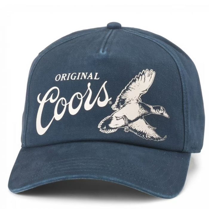 Coors Duck Hunt Canvas Cap Navy/Cream
