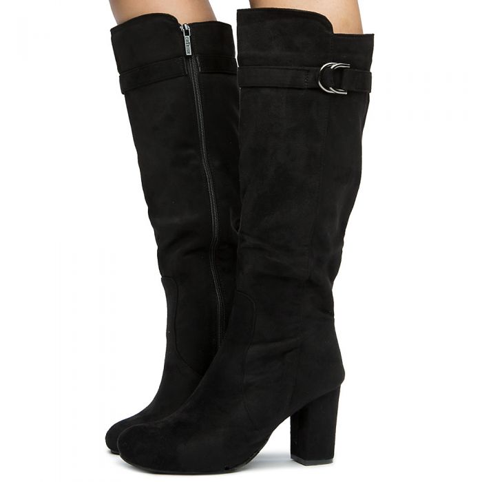 Women's Dinara-1 High Heel Boot BLACK
