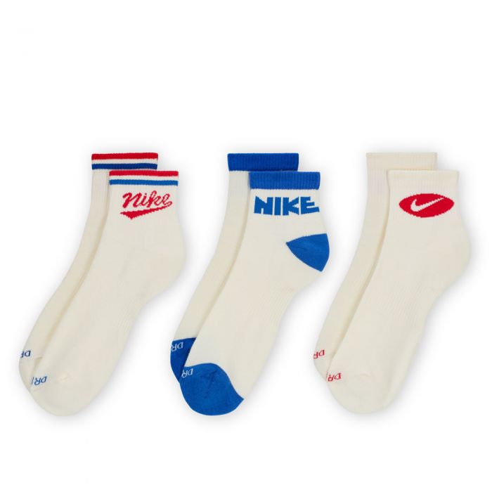  Everyday Plus Ankle Socks (3 Pairs) MULTI-COLOR
