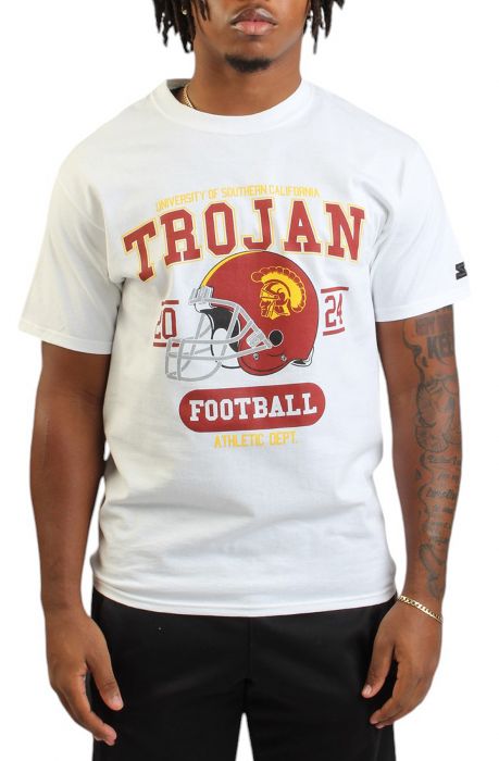 USC Trojan Character T-Shirt  White